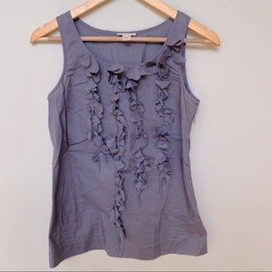 Vintage J.crew sleeveless blouse light purple size 0